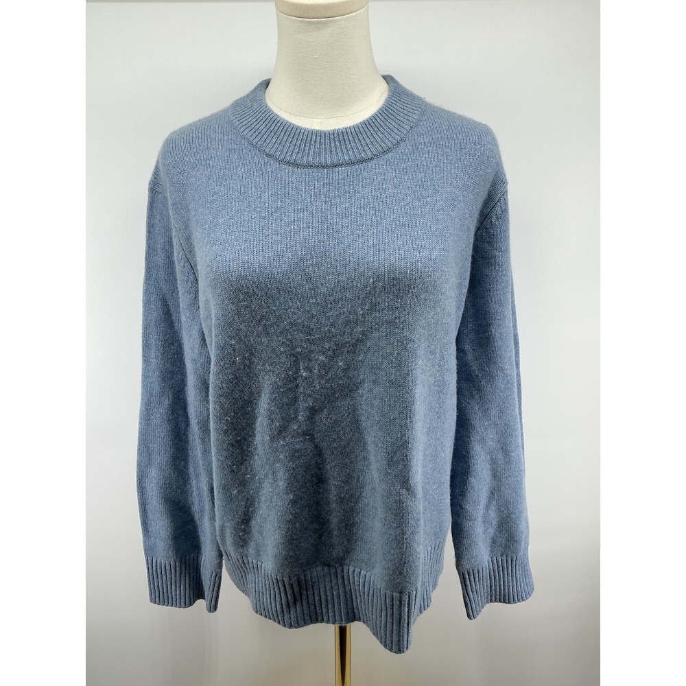 Mongolian Cashmere Oversized Crewneck Sweater